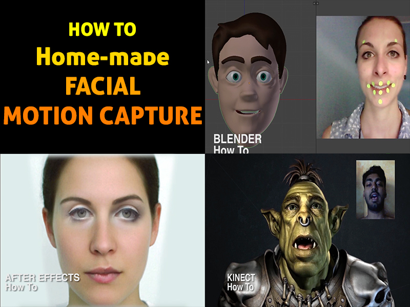 HOW TO – Homemade Facial Motion Capture – Front Effects – VFX curiosities  and Making of